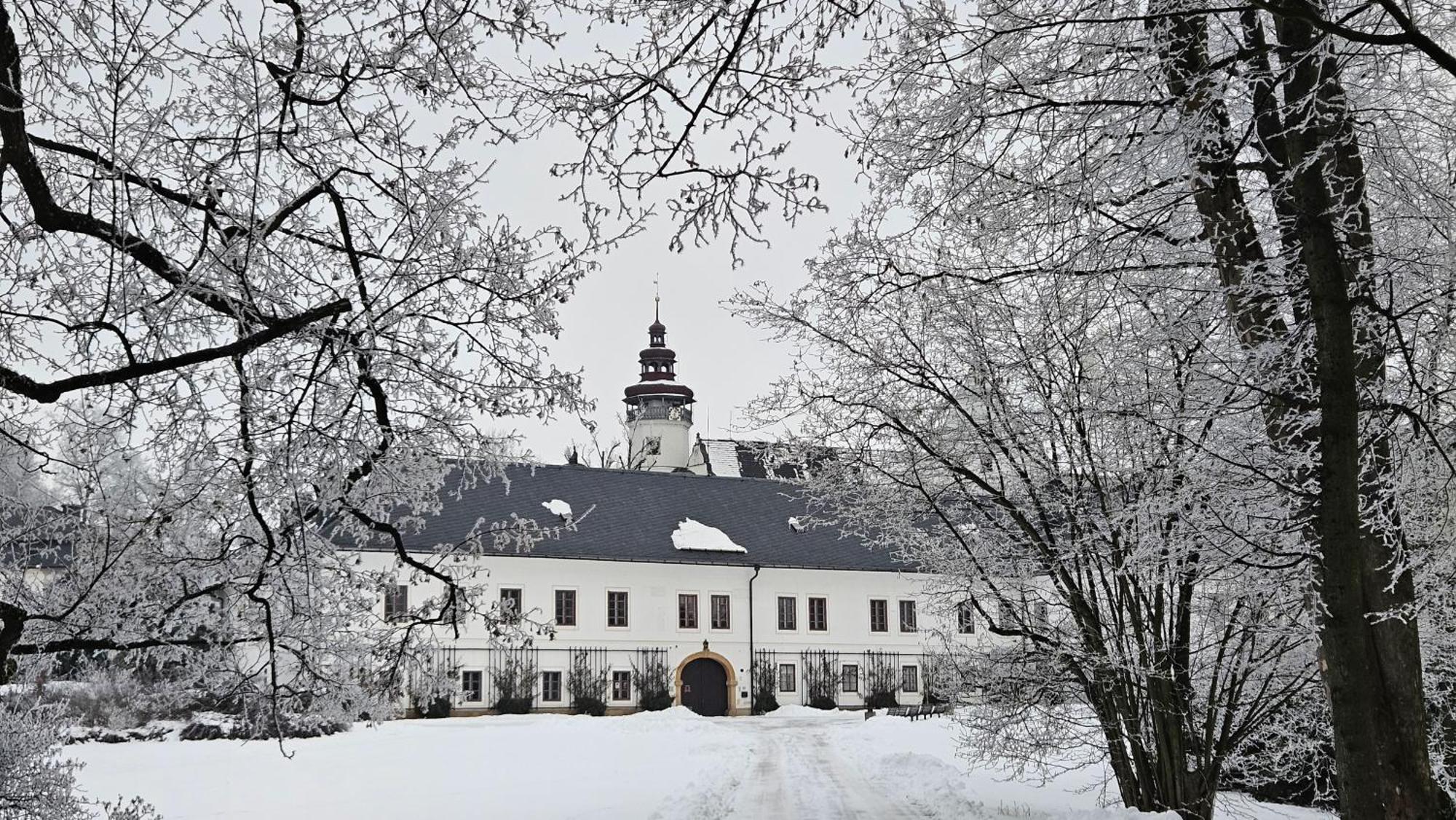 Apartmánový domek Pod Ucháčem Velké Losiny Esterno foto