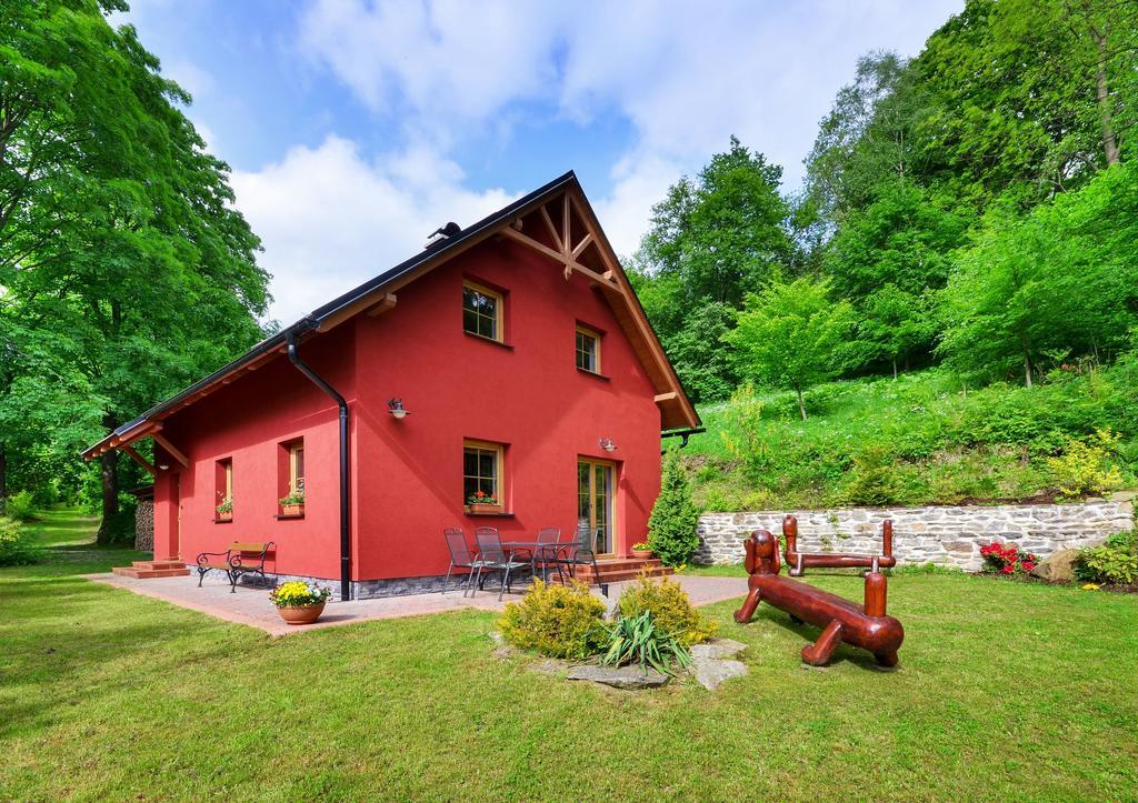 Apartmánový domek Pod Ucháčem Velké Losiny Esterno foto