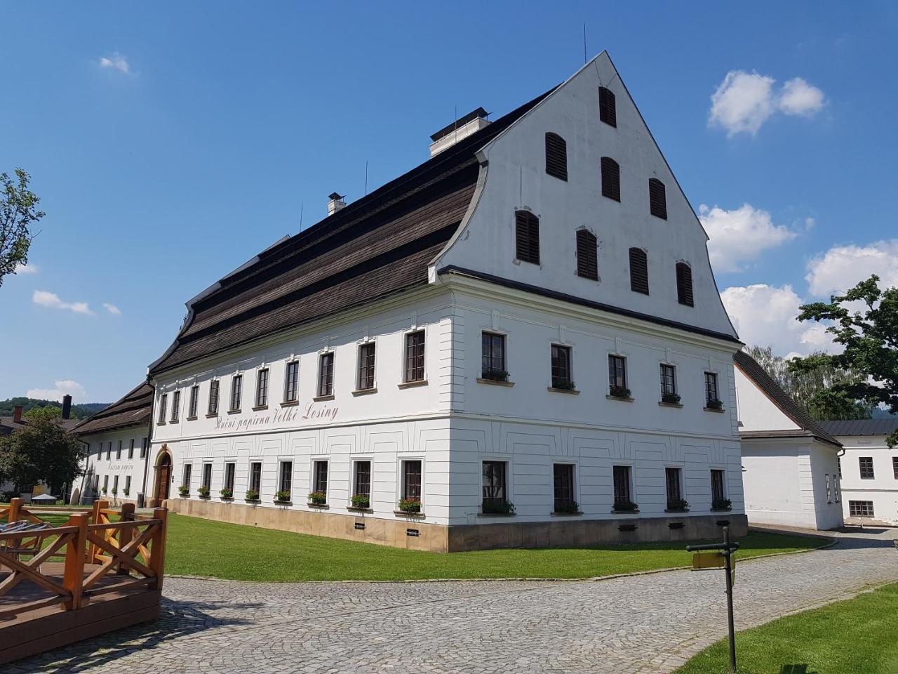 Apartmánový domek Pod Ucháčem Velké Losiny Esterno foto