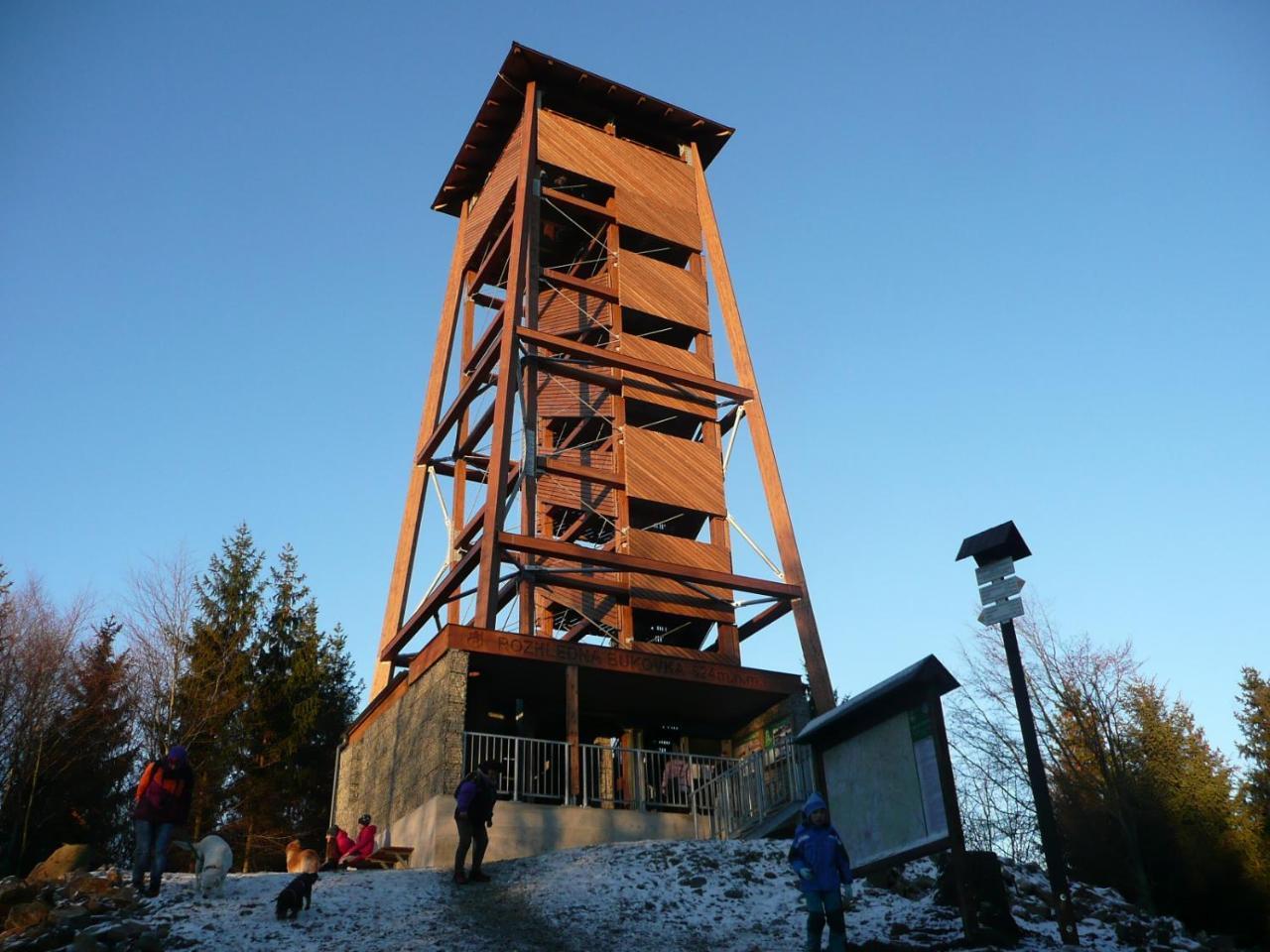 Apartmánový domek Pod Ucháčem Velké Losiny Esterno foto